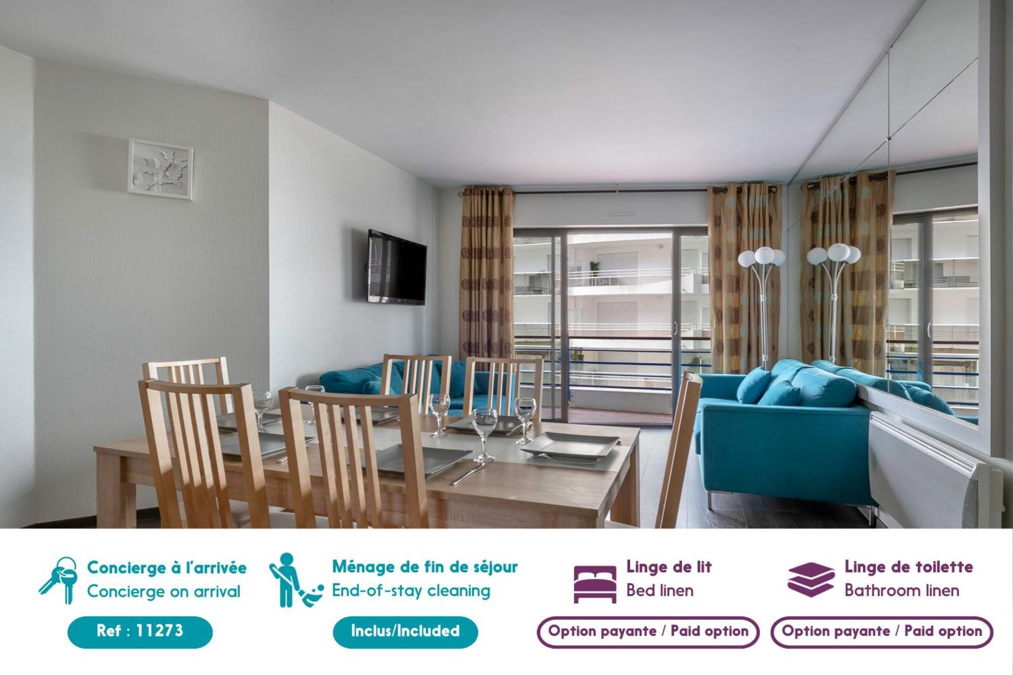 Appart 4 Adultes 2 Enfants - Acces Plage Direct Le Pouliguen Luaran gambar